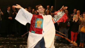 On &#8220;Day One,&#8221; Joseph Medeiros receives the Robe for Groundhog Day!