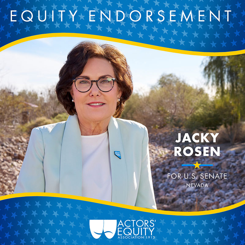 Equity Endorsement: Jacky Rosen for U.S. Senator – Nevada