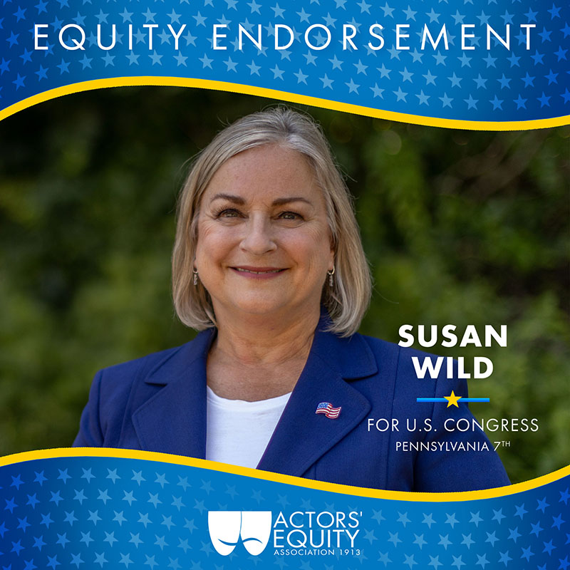 Equity Endorsement: Susan Wild for Congreess – PA-7